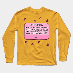 Daily Reminder Long Sleeve T-Shirt